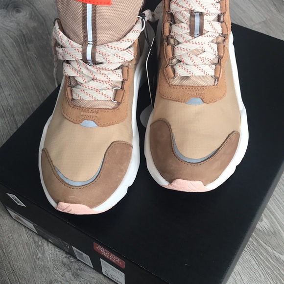 NWB Sorel Women's Kinetic RNEGD Conquest Waterproof Boot - Tawny Buff/Canoe - Picture 7 of 10